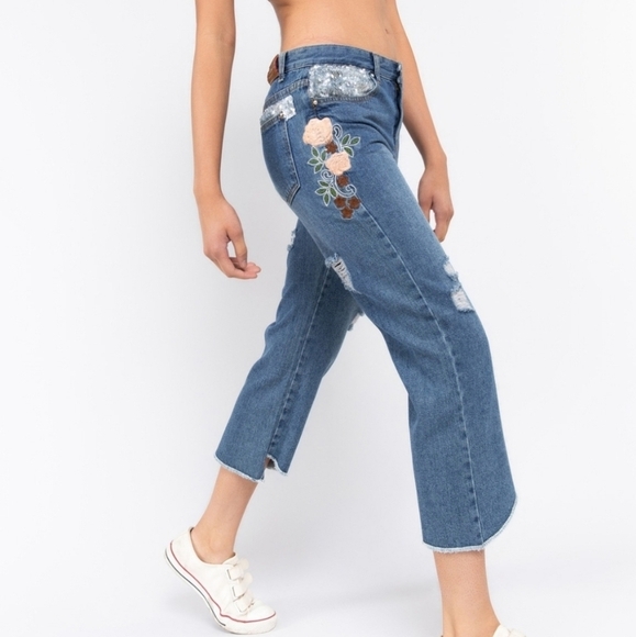 POL Denim - ALL FOR YOU DISTRESSED DENIM